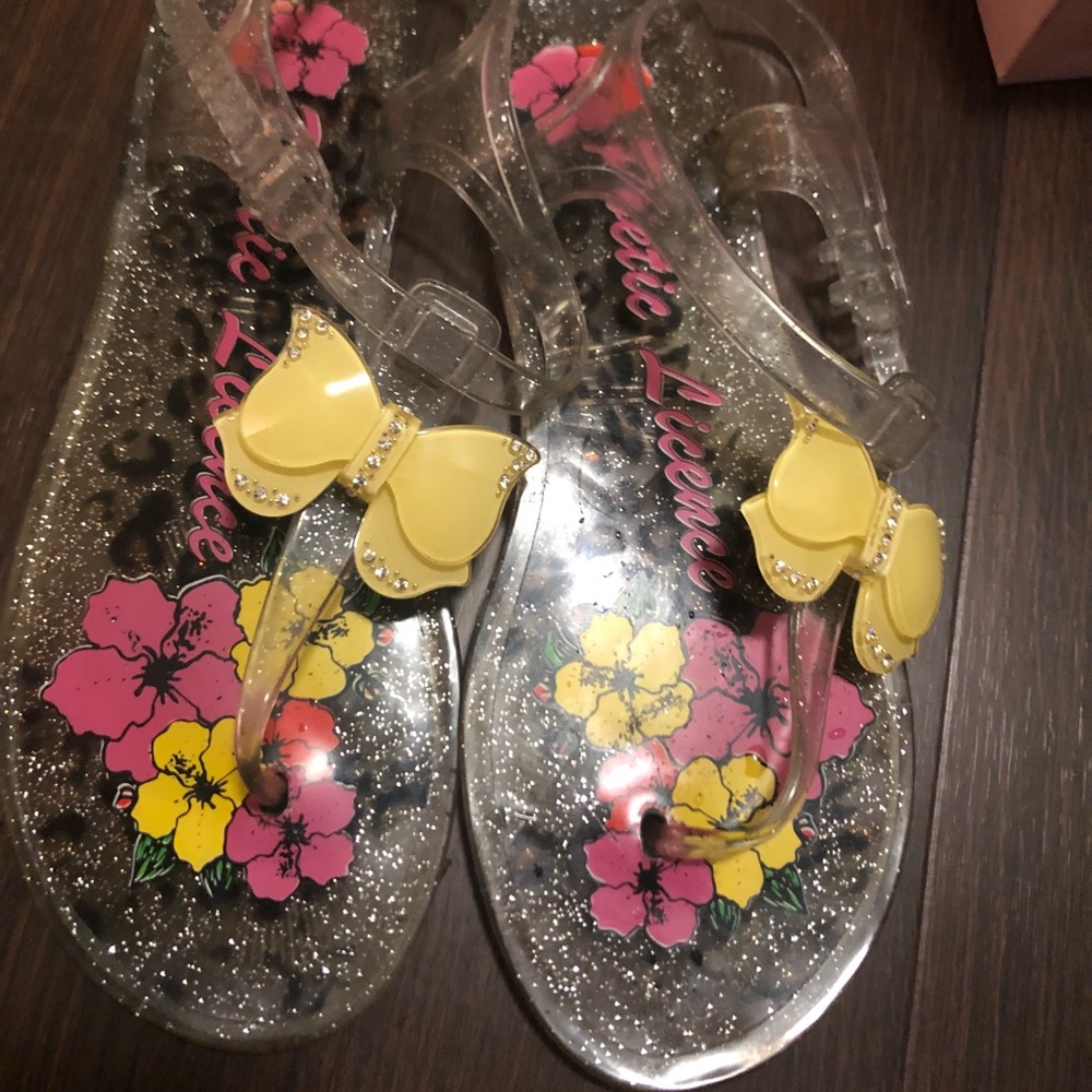 Poetic License Clear Jelly Sandals